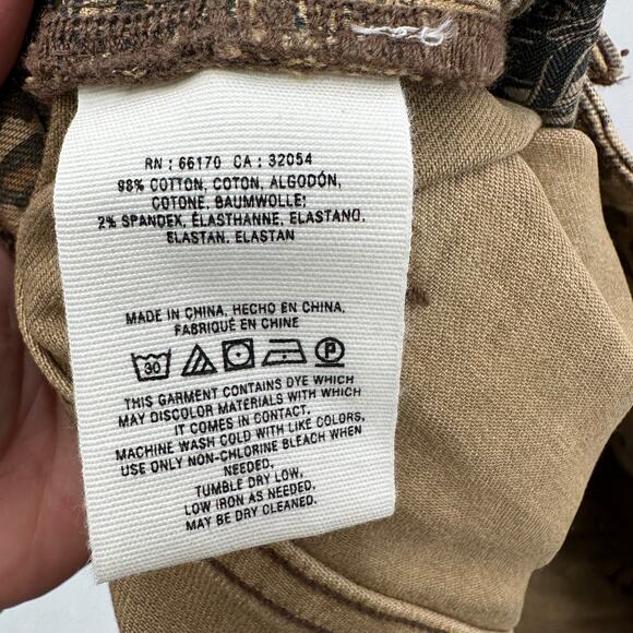 Anthropologie NWT Pilcro Leopard Cuffed Hyphen Shorts // 25 - Picture 8 of 10